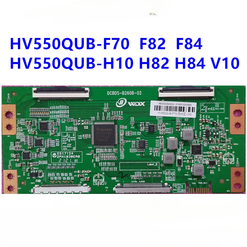 NEW Tcon Board DCBDS-B260B-02 White Label HV550QUB-F70 F82 F84 4K 2K