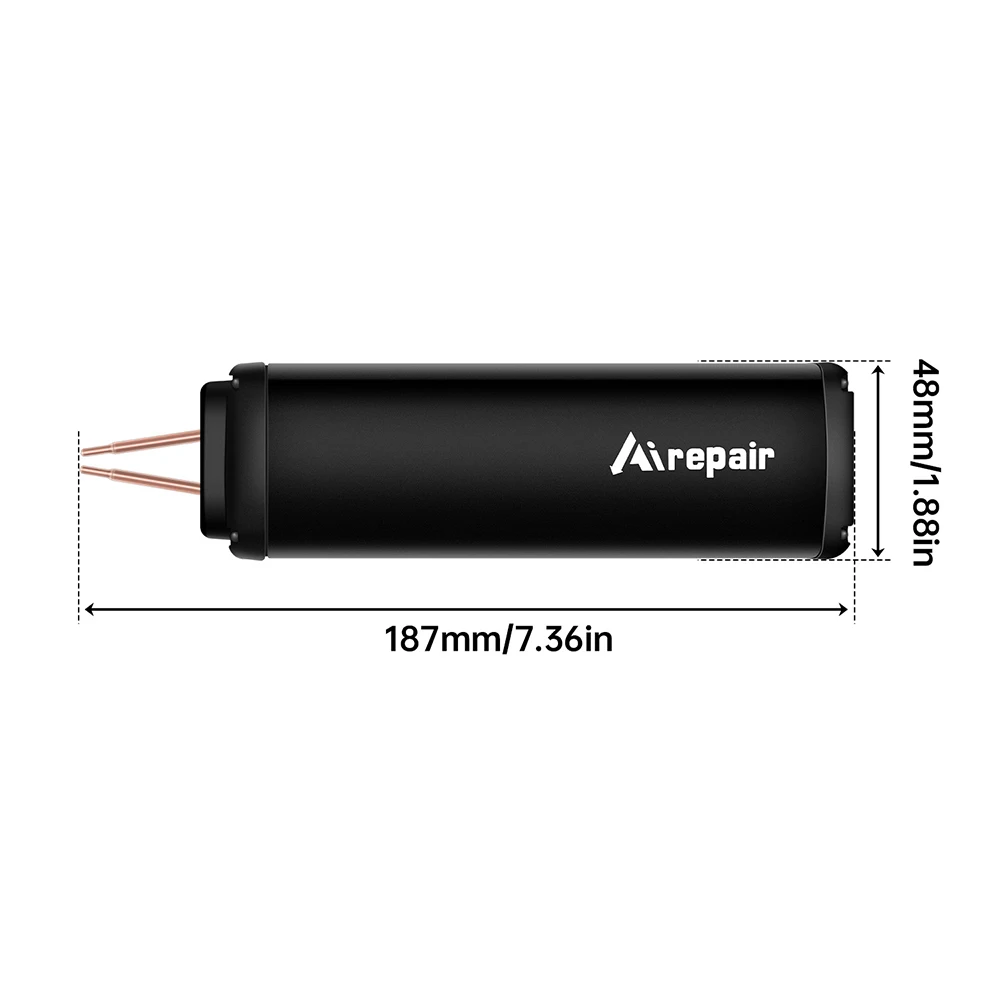 Handgehaltener Punktschweißer mit 8 einstellbaren Leistungsstufen für 18650 Lithium-Batterie DIY-Kit mit LED-Licht und Sicherheitsschutz – Detail 18