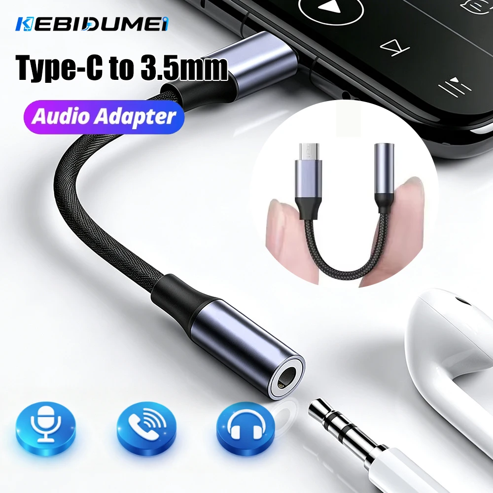 Cable Extension 3.5 - Adattatore KEBIDUMEI da USB Tipo-C a