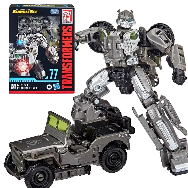 

Original Takara Tomy Hasbro Transformers Studio Series SS77 Bumblebee Transformers Classic Movie Series Toys Transformers Toys