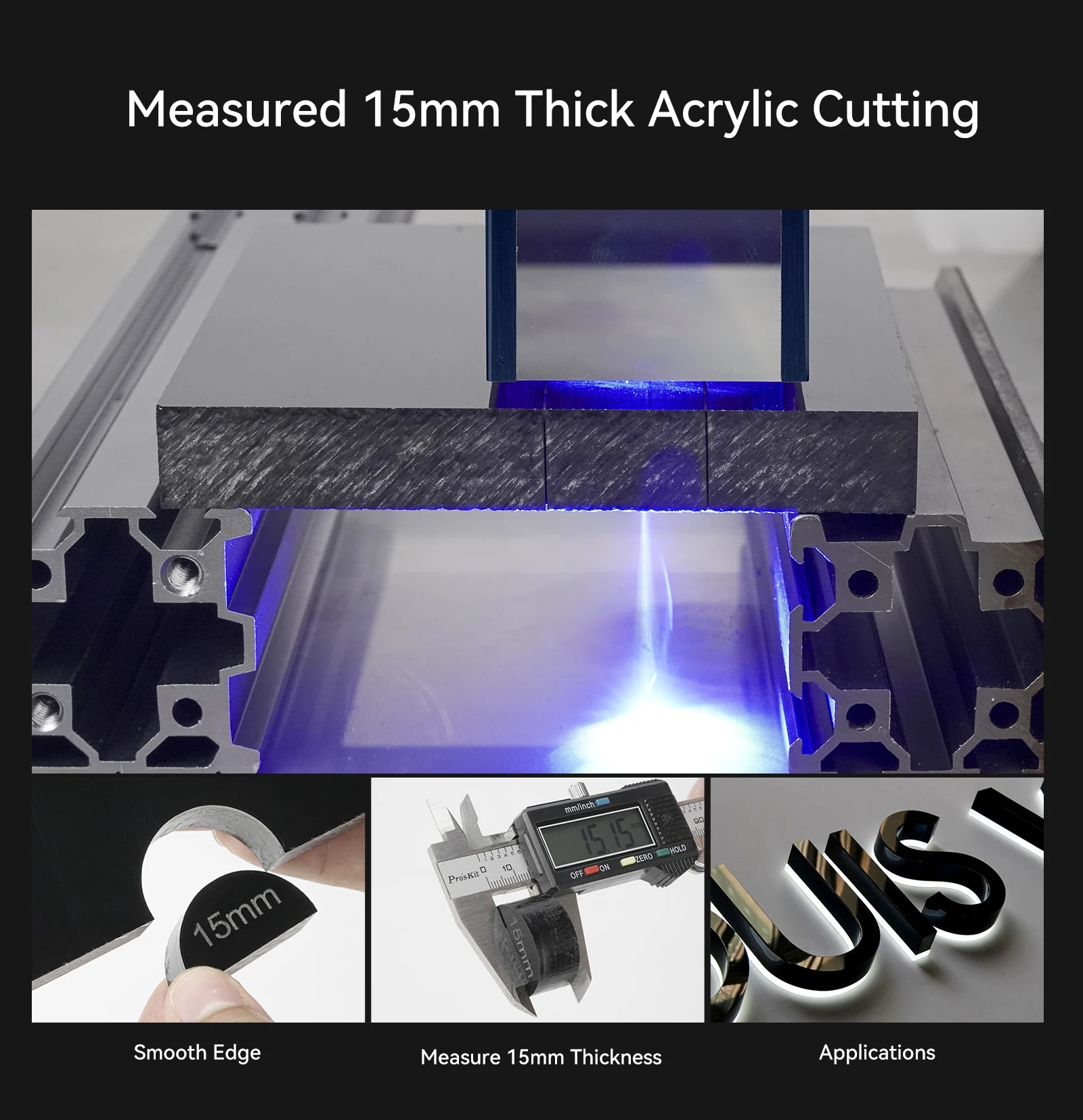 ATOMSTACK A10 Pro Maszyna do grawerowania laserowego CNC 10W Optiacl Power Cutter Grawerowanie w trybie offline Metal Drewno Akryl 410 * 400mm