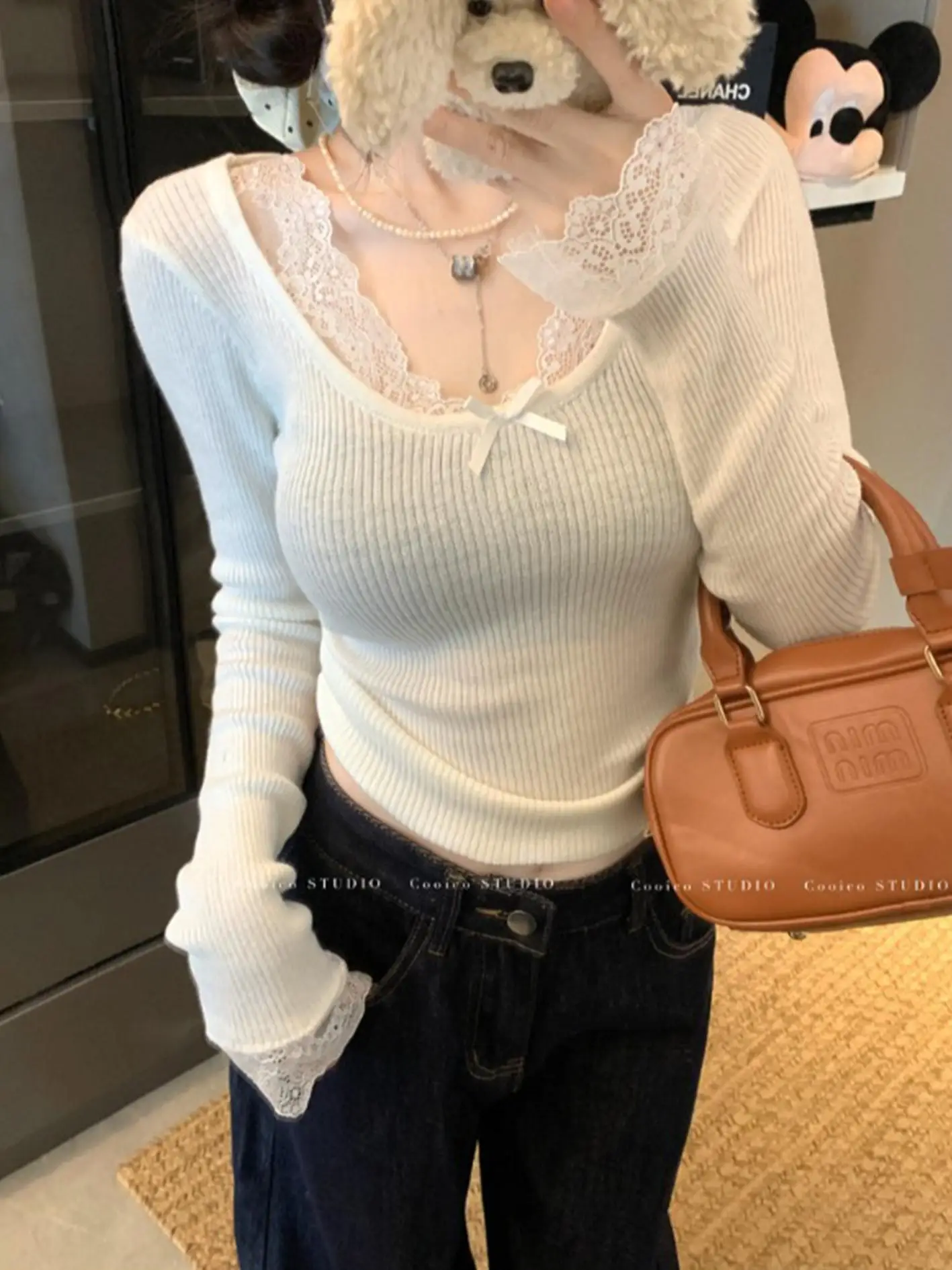 

Sweaters Jumpers Pullovers Womens Autumn New Women'S Clothing Armless Basic Safari Outdoors Fringe Animal Nature Softy Punk Warm