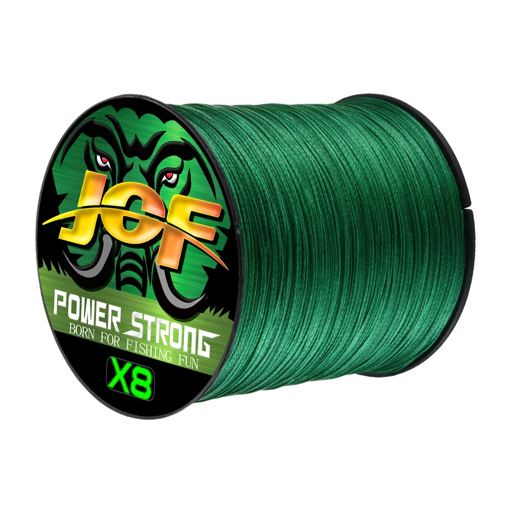 JOF 4X Geflochtene PE-Angelschnur 100M 300M Multifilament Hochfest Abriebbeständig Glatter Wurf Salzwasser Süßwasser – Detail 17