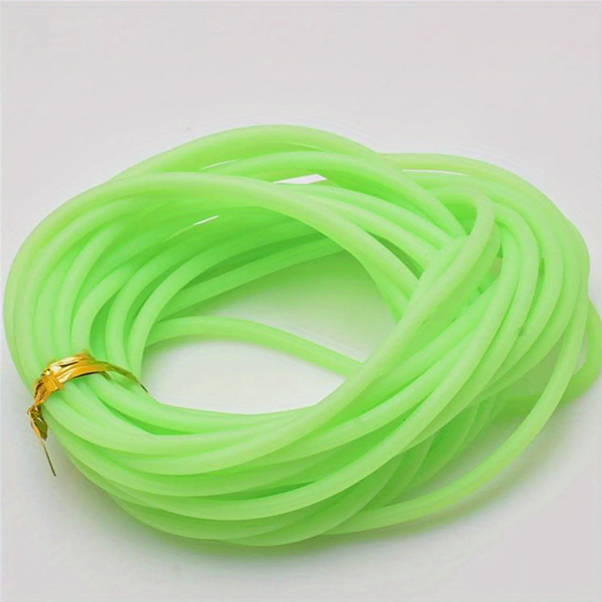 Tuyau de pêche lumineux en Silicone, 0.8/1/1.5/2mm, Tube Anti-plate-forme, manchons de plate-forme, pêche en haute mer, outils de matériel pour poissons