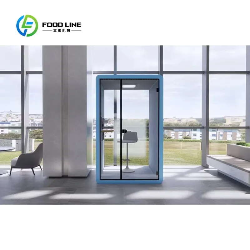 Customized Quiet Pod Acoustic Booth Soundproof Room Ideal for Home Office Personal Use High Quality