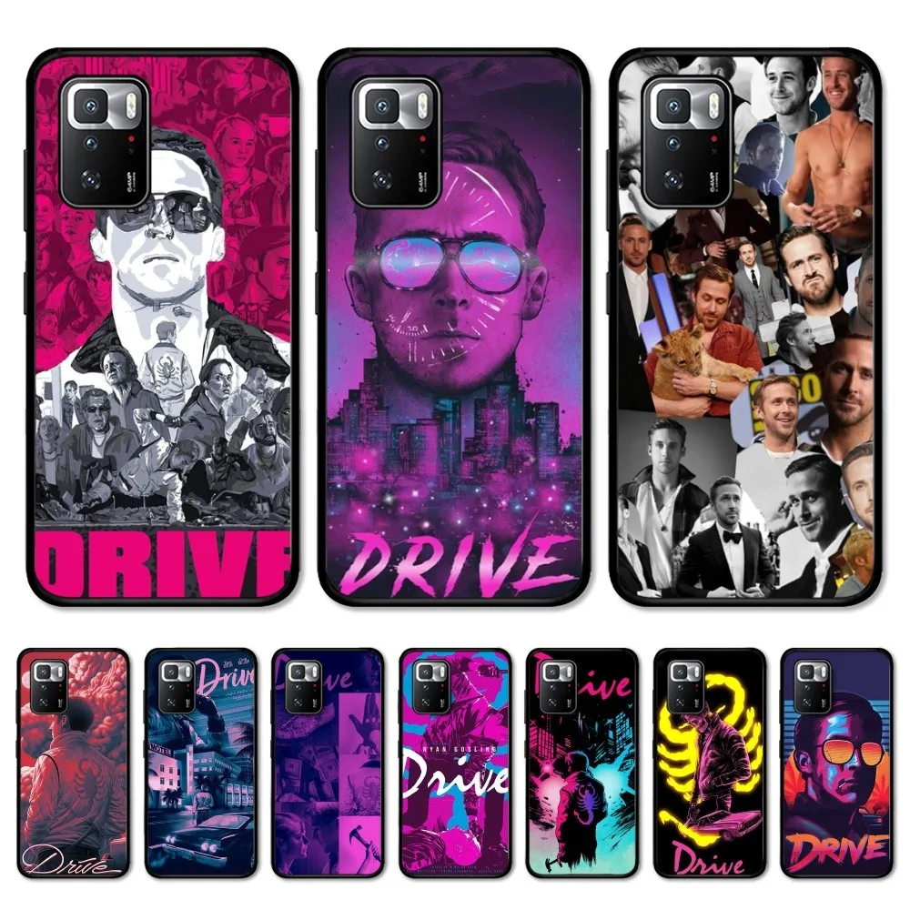Drive Ryan Gosling Movie Fun Art Phone Case For Redmi Note 4 X 5 A 6 7 8 Pro T 9 Pro 9S 10 Pro 11 Pro 11S 11Epro PocoM3pro