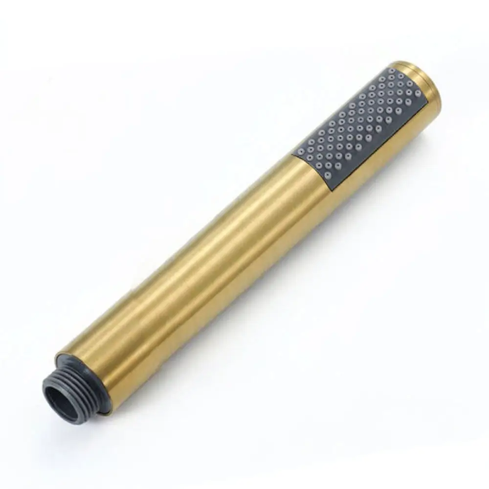 Stainless Steel Handheld Shower Head Rainfall Bathroom High Pressure Sprayer Water Saving Round Nozzle For Zhuoding Item