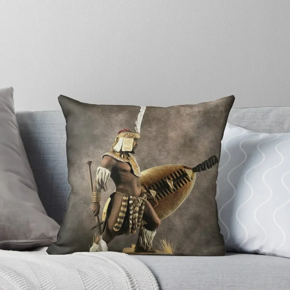 ZULU KING SHAKA ZULU Throw Pillow christmas pillow case Sofa Covers For Living Room luxury throw pillow covers