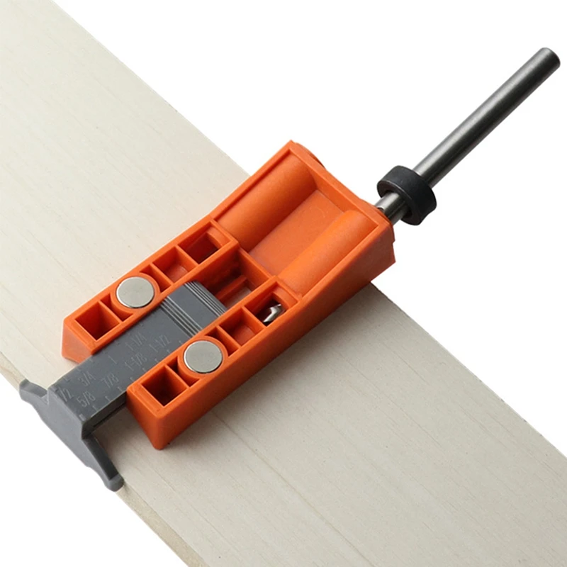 1 قطعة 2 حفرة النجارة بزاوية ثقب الحفر 2 حفرة النجارة محدد مع أداة دليل ثقب الحفر