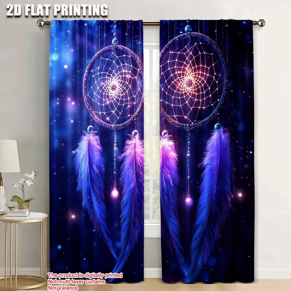 2 шт., оконные шторы monternet, прочный полиэстер, без электричества, универсальный, подходит для праздничных украшений