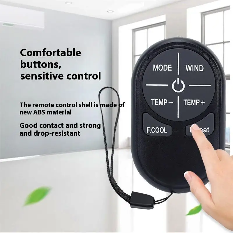 Mini Universal Portable A/C Remote Control Compatible With All Major Air Conditioner