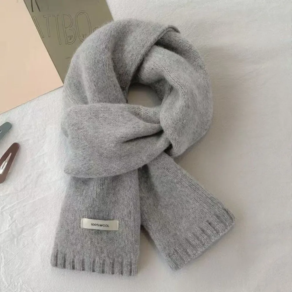 

Осень-зима, теплый 100% кашемировый вязаный шарф, защита шеи, высококачественные шерстяные шарфы, стиль для пары, термоутеплитель для шеи