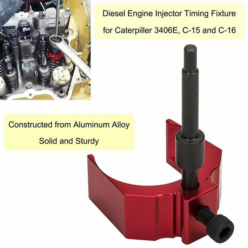 Engine Injector Adjustment Gauge Tool Diesels Engine Injector Timing Fixture For Caterpillar CAT C-15 C-16 3406E 9U-7227