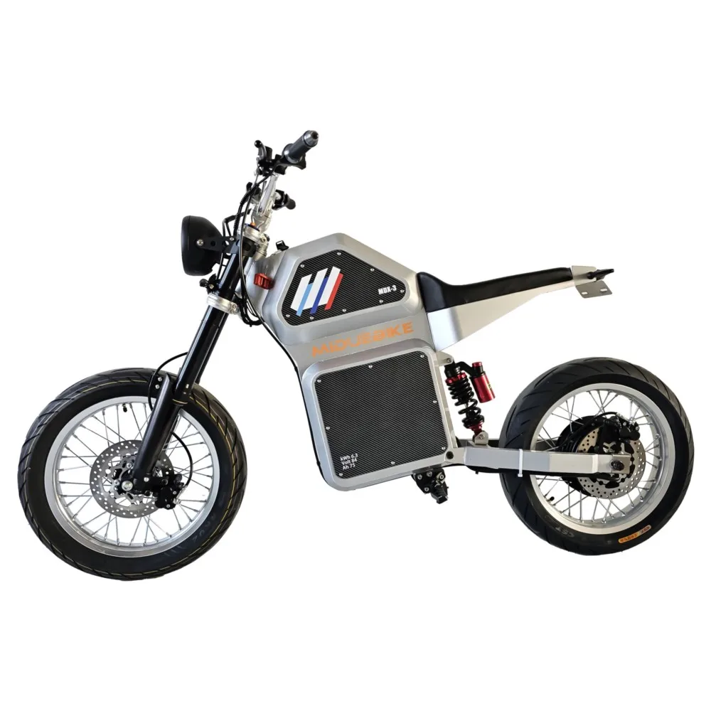 17 Inch 2024 New Model MDX-3 72V75Ah 10000W  Electric Motorcycle Dirt Ebike  120km/h MD