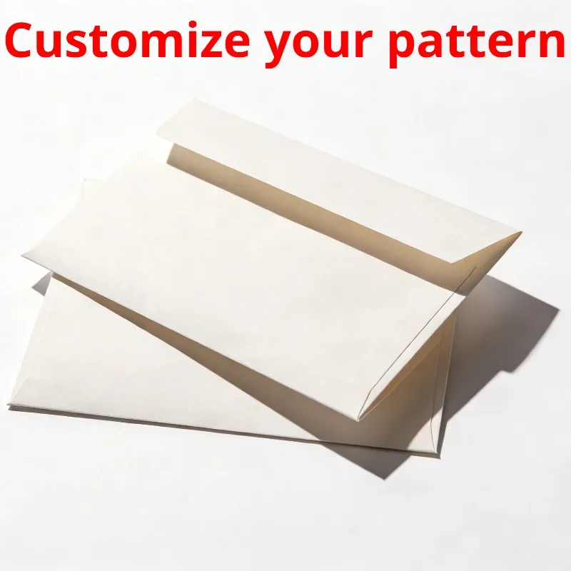 

10 Pcs 23x16cm Standard Adhesive Envelope for Document Invoice Mailing Smooth Paper Envelope