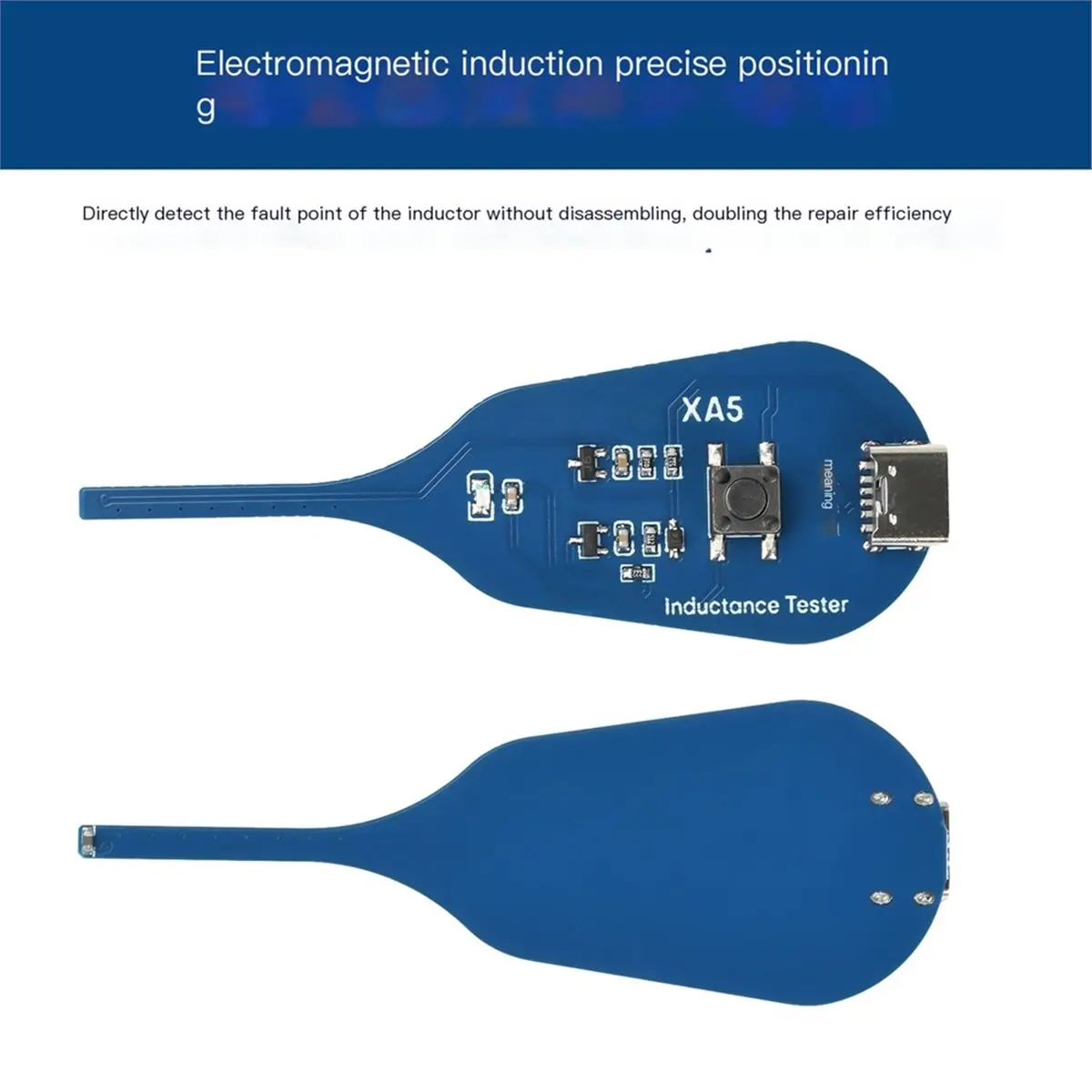 【A75T】 XA5 Inductance Tester for Phones PCB Motherboard Repair Diagnostics Tool Electromagnetic Non-Contact Fault Detection