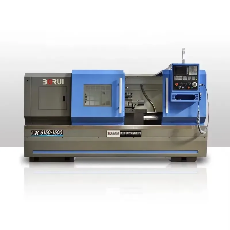 High Quality CNC Lathe Mini CK6140 Horizontal Lathe Machine Medium Duty Hydraulic Tailstock CNC Lathe Flat Bed