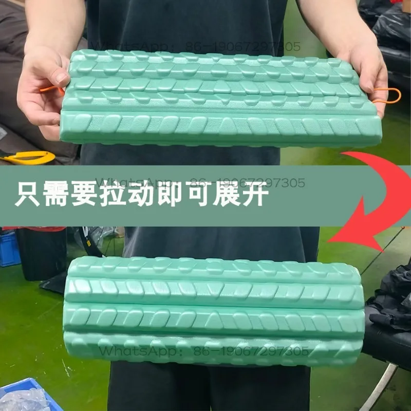 Xujun1105641611 Store  Foldable Small Portable Travel Foam Roller for Muscle Recovery