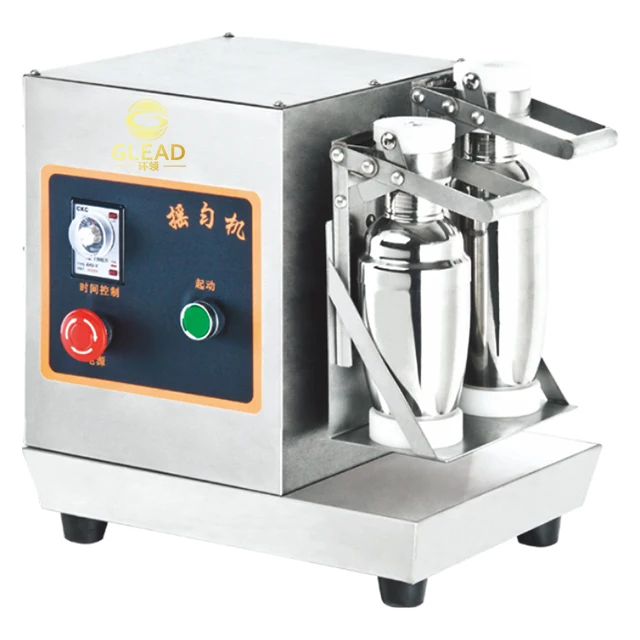 Double Head Shaking Machine Auto Boba Tea Milk Cocktail Shaker Commercial Using Stainless Steel Hot Sale
