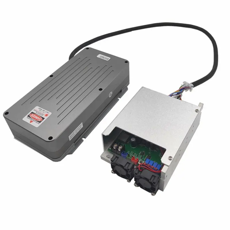 RGB 15W Full Color Laser Module White Laser Head W/ 24V Power Supply TTL+Analog