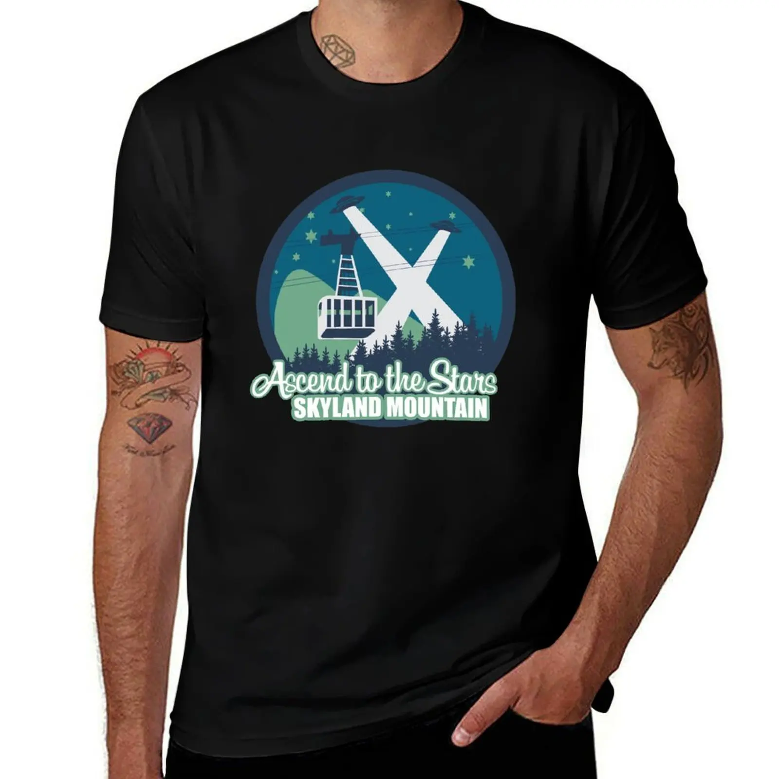 

Ascend to the Stars III - non-distressed T-Shirt man t shirt cotton cotton t shirts man 100% T-Shirt