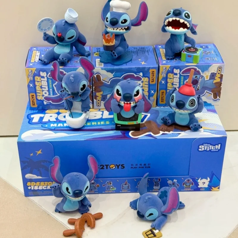 52TOYS Stitch Super Wreck-It Ralph Series Blind Box Lilo Stitch Movie Merchandise Figuur Verrassingsdoos Aangepast speelgoedcadeau