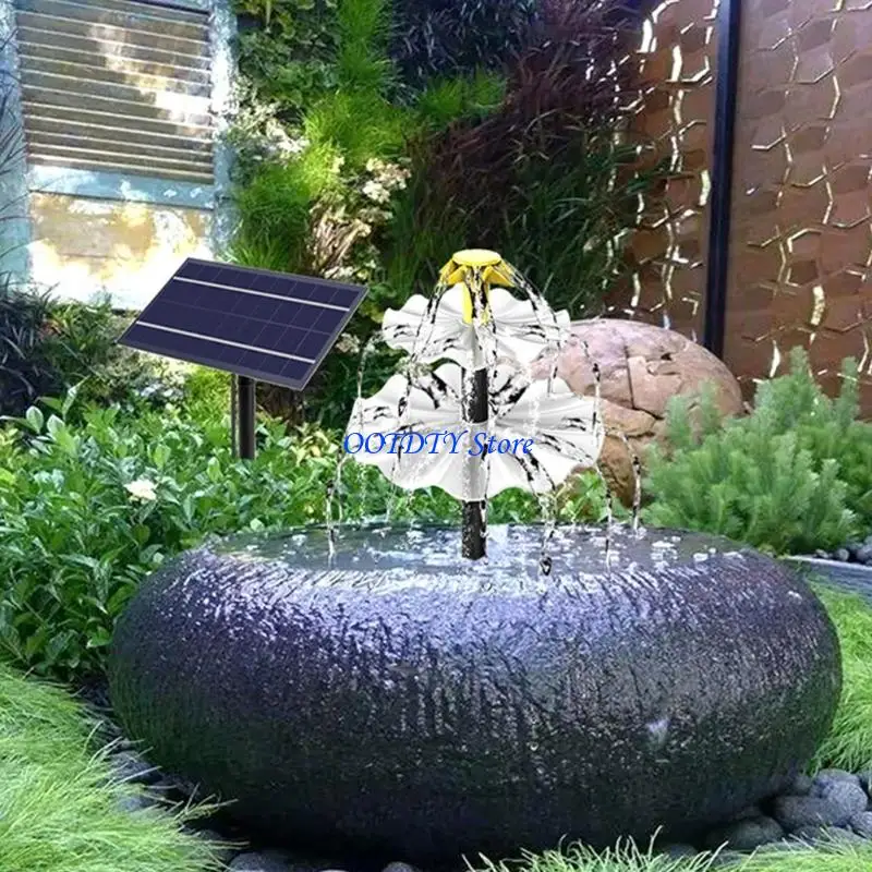 367A Automatic Solar Fountains Pumps For Bird Baths Wildlife Friendly Water Feature Easy Setups Garden Decoration