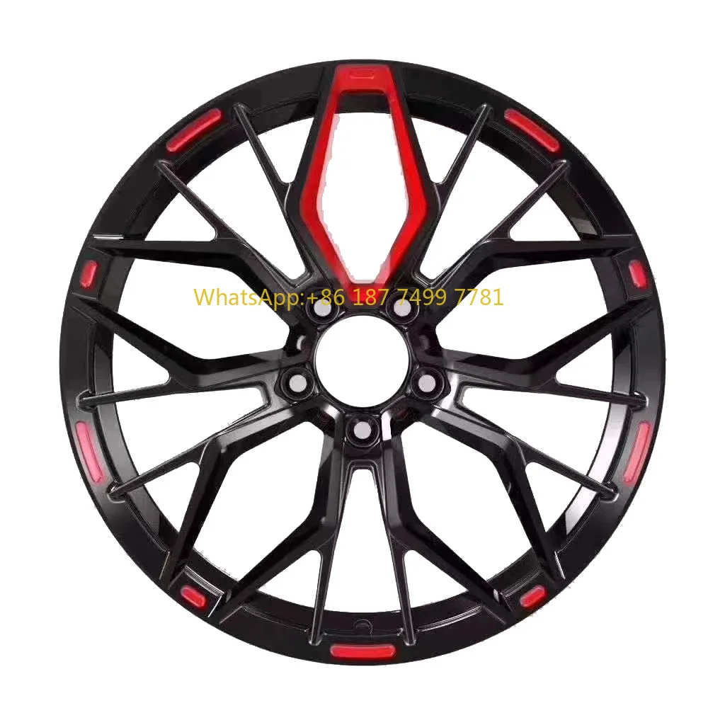 

Сделано в Китае Колеса для спортивных автомобилей Star с 5 отверстиями 114,3 5X112 5X120 Pcd от 17 до 24 дюймов для . . .