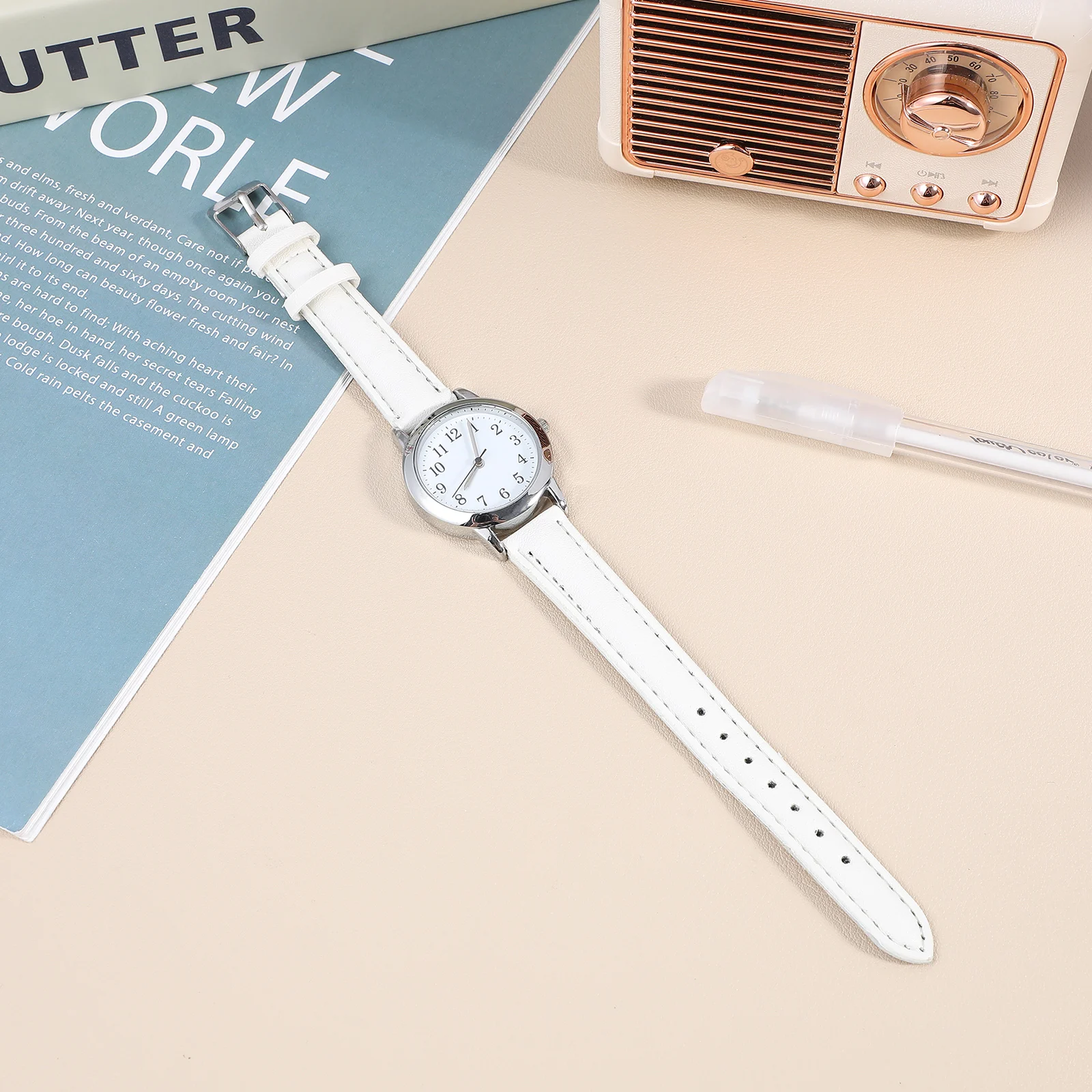 Mulheres à prova dwaterproof água relógio de quartzo do plutônio casual minimalista relógio de pulso adequado para namoro festa enfermeira relógios feminino