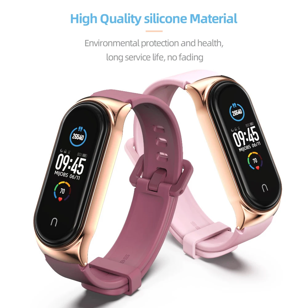 Strap for Xiaomi Smart Band 11 10 9 8 Bracelet Mi Band 10 9 Ceramic Version Silicone Wristband Breathable Watchband
