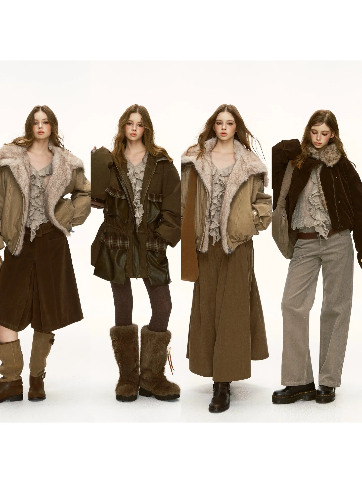 

Soolrok Women's Long Sve Knitted Sweater V-Ne Slim Fit Wool Blend Boting Top with Flared Sves Simple Sle Winter ...