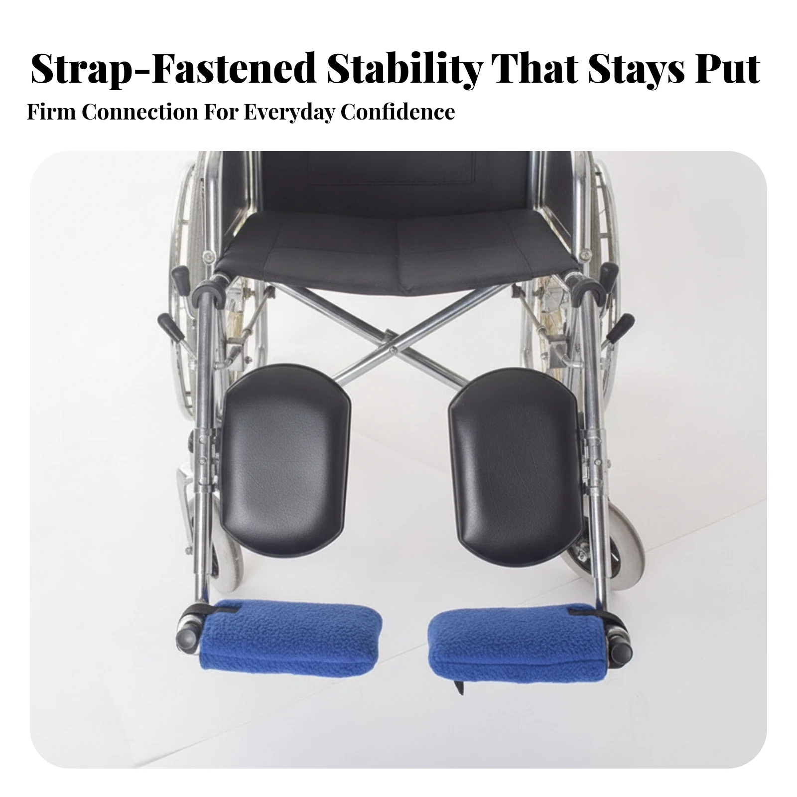 Wheelchair Footrest Covers Comfortable Wheelchair Footrest Pads Soft Soft for Wheelchairs
