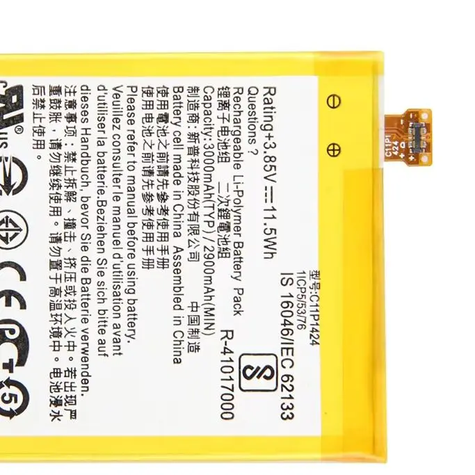 

Литиевая аккумуляторная батарея для Asus ZenFone2 ZenFone 2 Z008D ZE551ML ZE550ML Z00ADB C11P1424, премиум-батарея