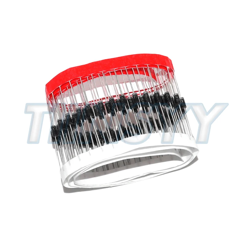 100PCS 1N4007 4007 1A 1000V DO-41 High Quality Rectifier Diode IN4007 1n4007