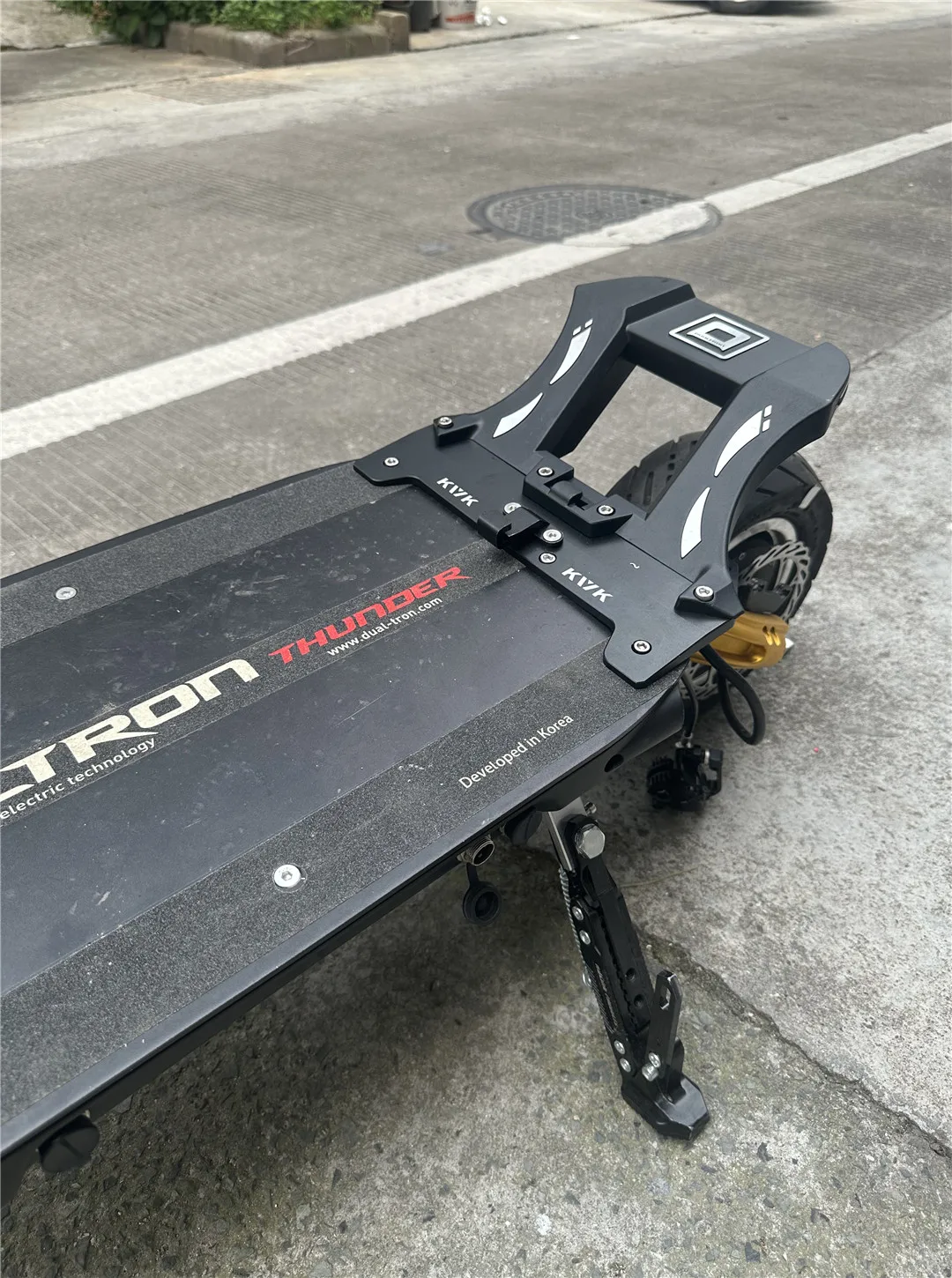 Hintere Reitstockhalterung, Verlängerungsplatte, Pedal für DT Dualtron Thunder Victor Luxury Eagle Pro – Detail 7