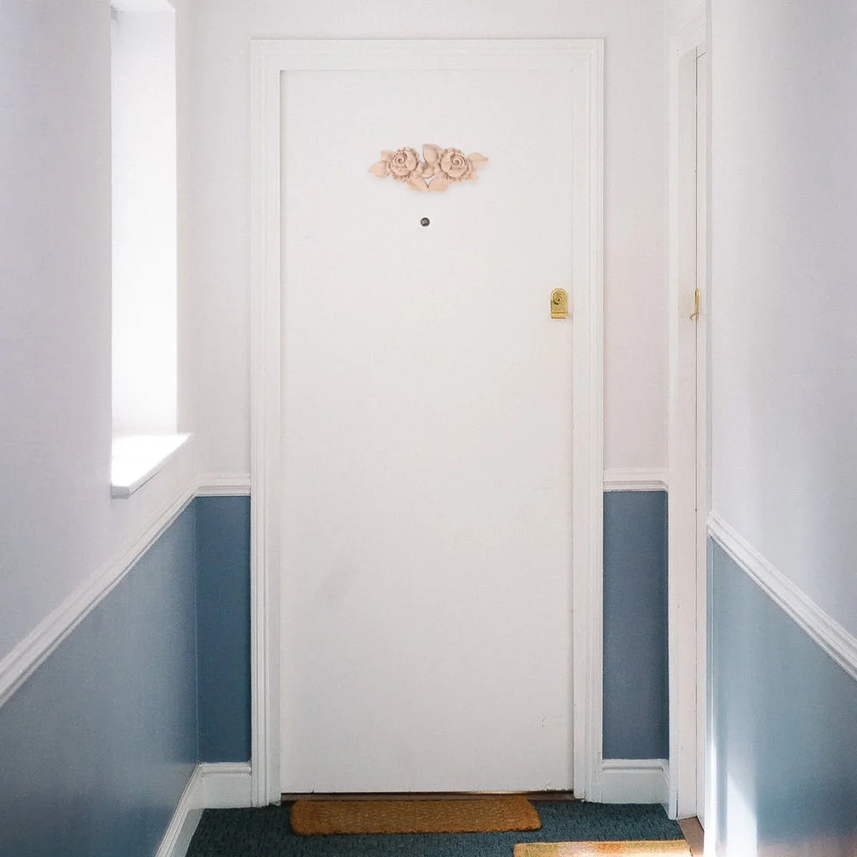 

Wooden Slice Craft Decor Rose Carving Chips Home Decoration Wood Crafts Diy Party Favors Flower Shape Design