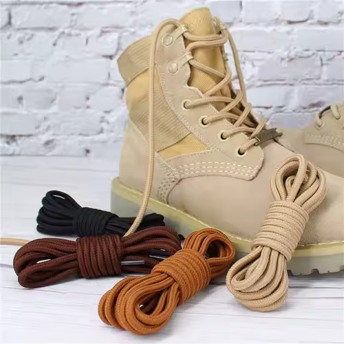1 Pair Classic Solid Round Shoelaces Durable Polyester Shoe laces Boot Laces Sneaker Shoelace 21 Colors 70cm 90cm 120cm 150cm - Image 5