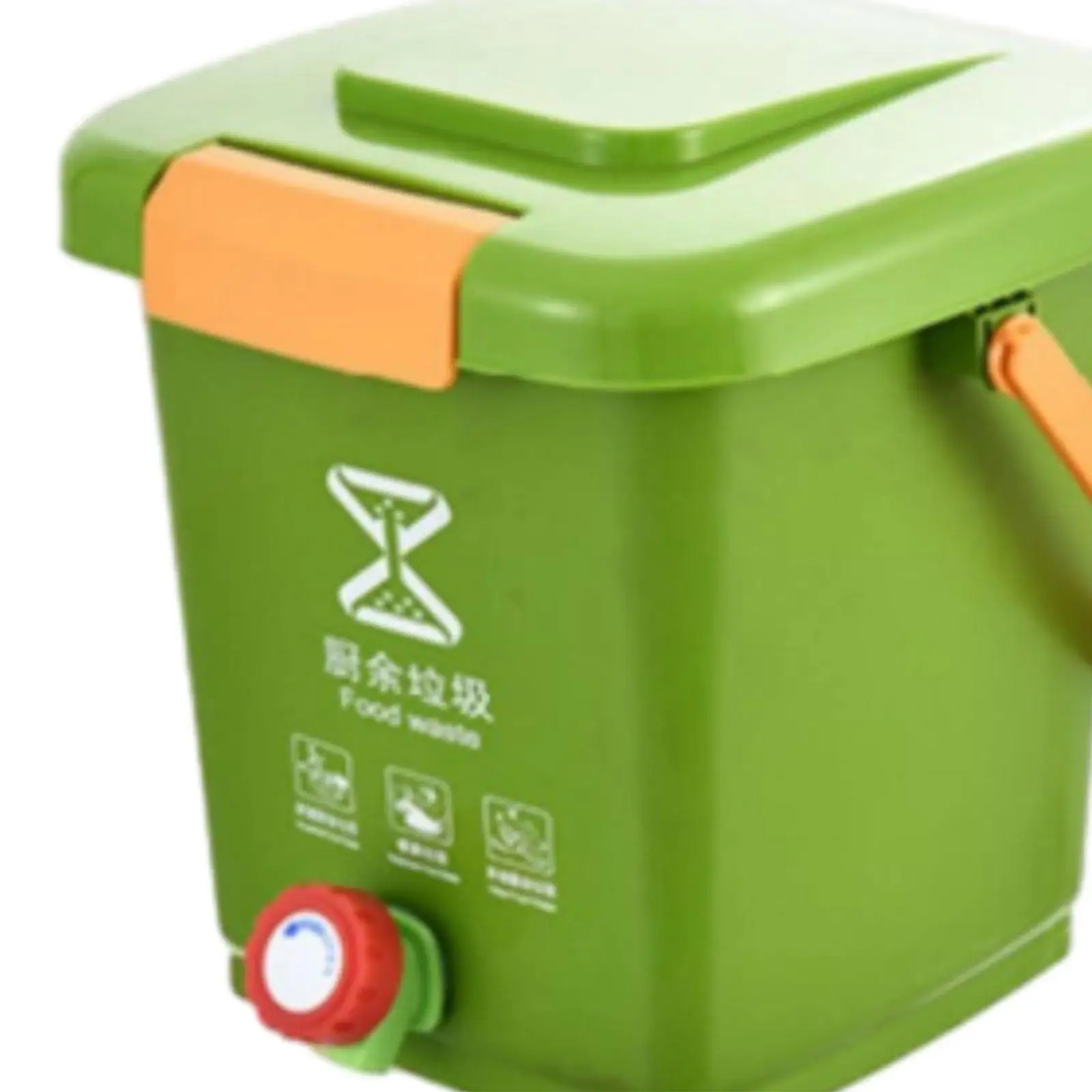 Picture 6: Kitchen Waste Compost Bucket Easy to Clean Modern Composting Recycle Bucket Trash Can for Pantry Home Countertop Kitchen