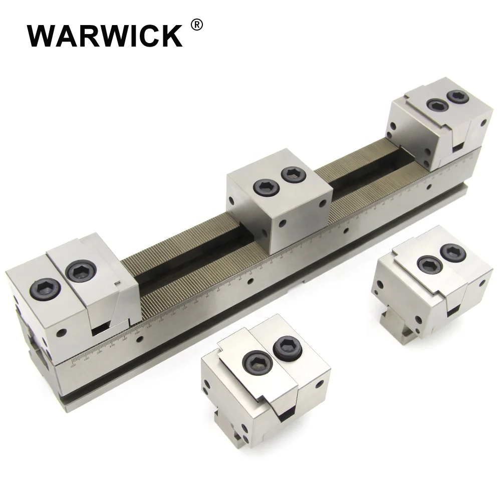 

High efficiency Universal flexible Line UP tombstone Vise for CNC milling vise workbench