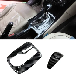 Car Trim Carbon Fiber Style Gear Cover Accessories For Opel Insignia 2009 2010 2011 2012 2013 2014 2015 Sport Tourer