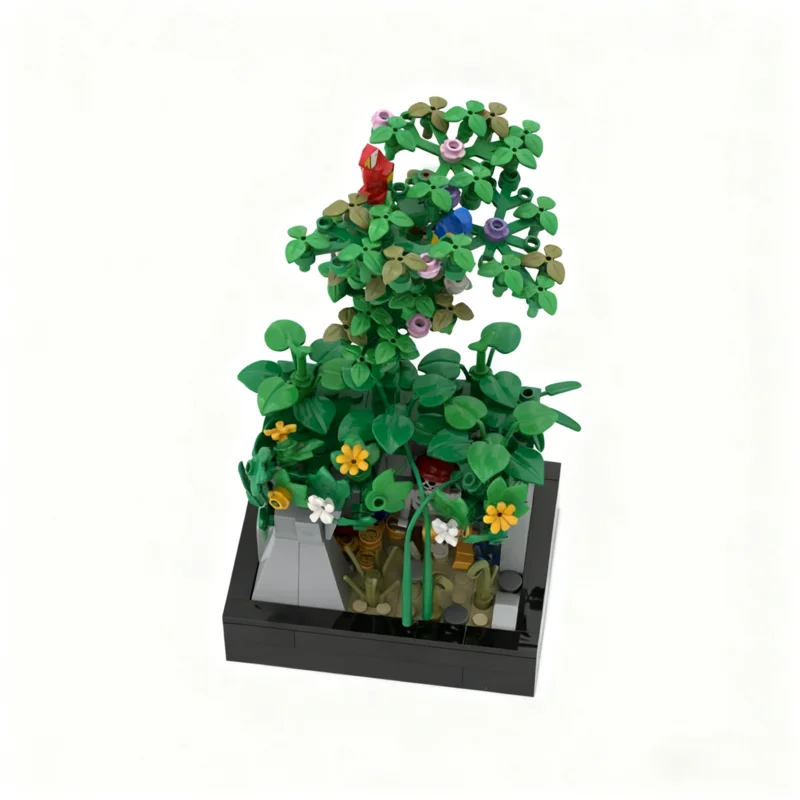 

295pcs MOC LOST TREASURE CAVE Jungle Secret Revealed Pirates Model Building Blocks Christmas Gifts Construction Toy Brick Kids