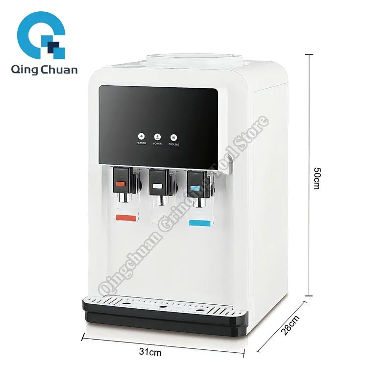 Water Dispenser Household Desktop Quick Boiling Low Noise Hot And Cold Dual Use Three Water Outlets Water Dispenser