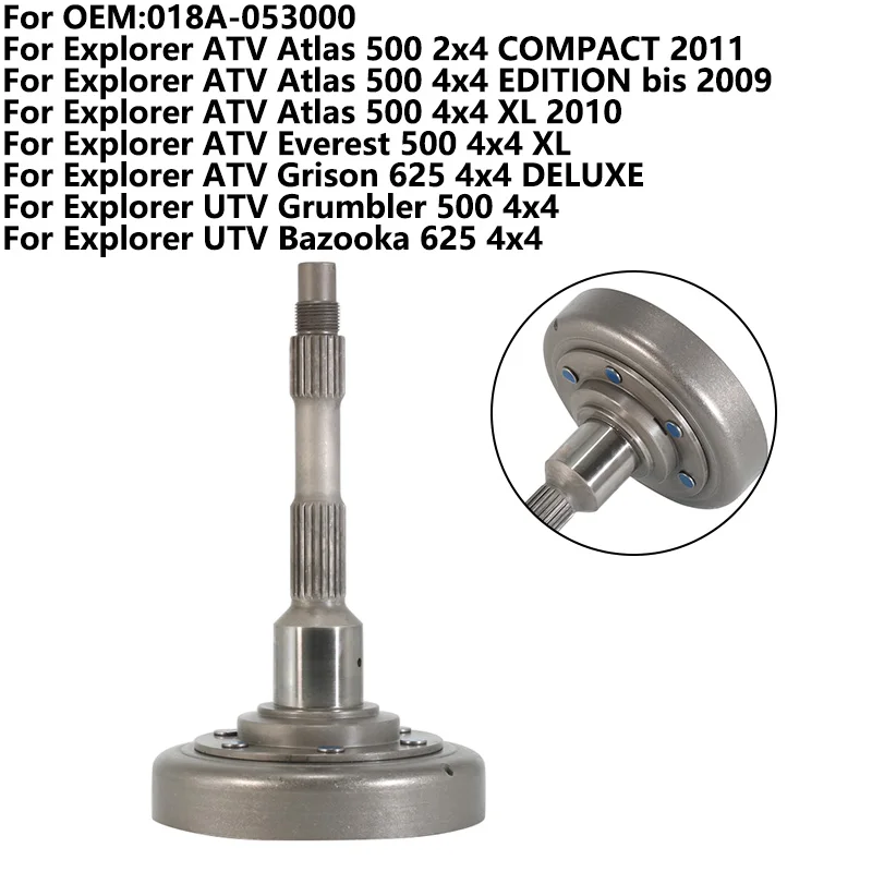 إسكان قابض محرك أساسي للمستكشف ، و Assy ، و Everest ، و Crawler ، و Bazooka ، 018a053000 #1