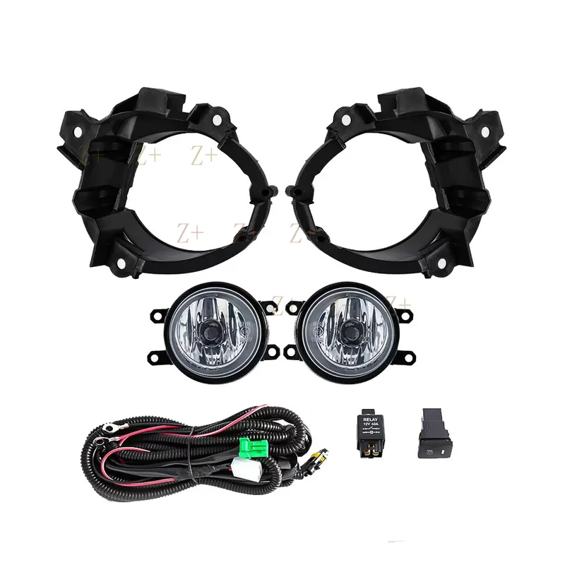 Z+  For Toyota Corolla Fielder 2009-2011 Fog Light Lamp w/ Bracket Cable Switch Kits