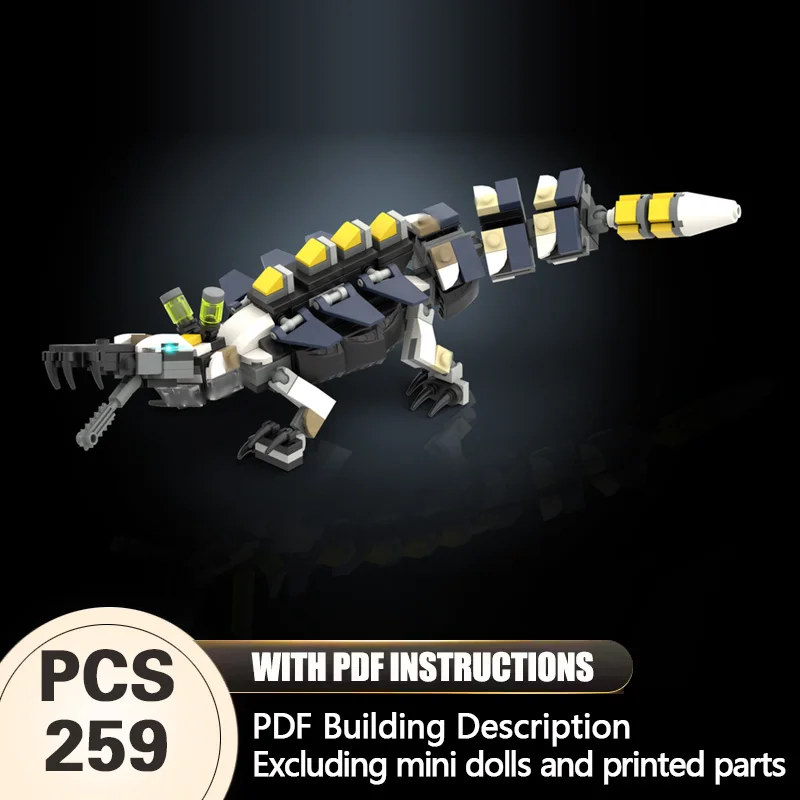 Creators Animal Series Model MOC Building Bricks Mechanical Organism Modular Technology Gifts Holiday Assemble Children Toy Suit