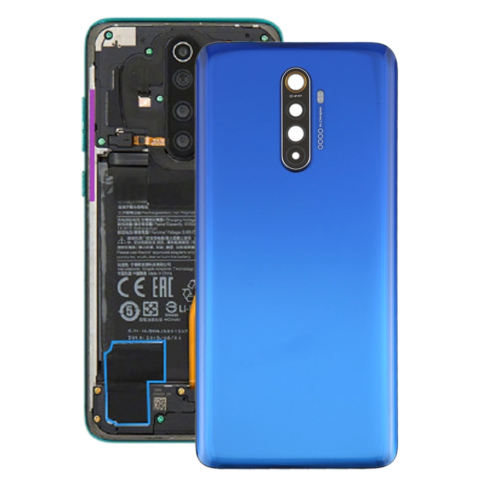 For OPPO Realme X2 Pro Battery Back Cover with Camera Lens Cover