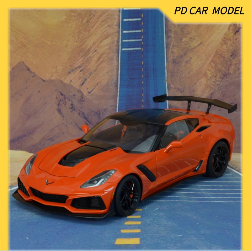 

AUTOART Collectible 1:18 FOR CHEVROLET CORVETTE ZR1 2019 Orange Gift for friends and family