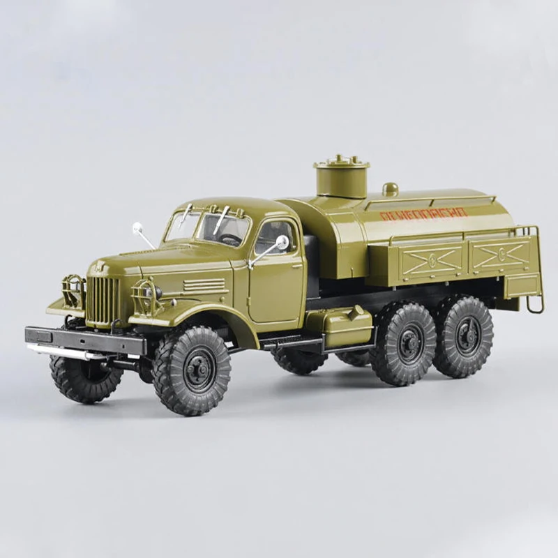 

1:43 Scale Plastic Model Soviet Army ATZ-3-157K Fuel Tanker Static Display Collectible Souvenir Decoration