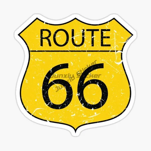

ROUTE 66 Car Sticker DIY Vinyl Self-adhesive Decor Accessories Decals
