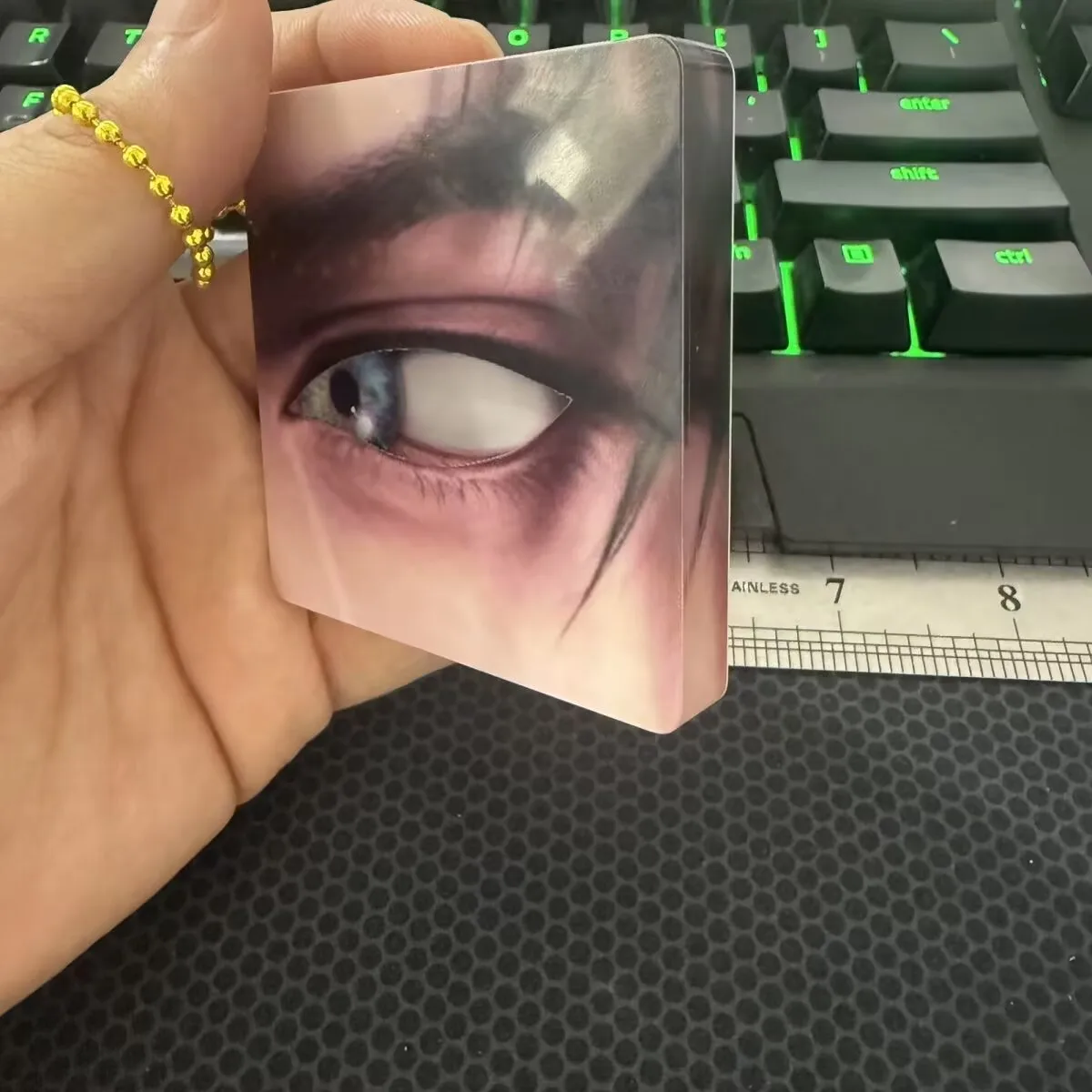 الحب والمساحة العميقة، حركة العين، تدفق القنب الاكريليك جونغ